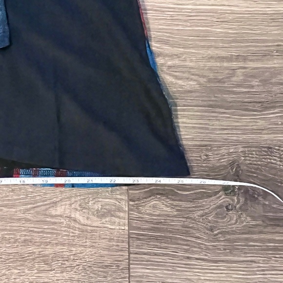 NWT Radzoli Multicolor Asymmetrical Hem Cowel Neck Lightweight Knit Tunic XL - Picture 12 of 16